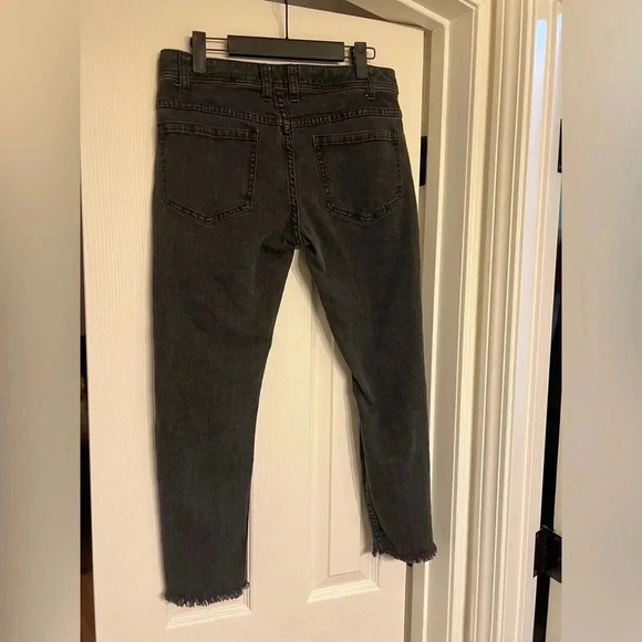 Free People Black Jeans Size 28 - Picture 4 of 9